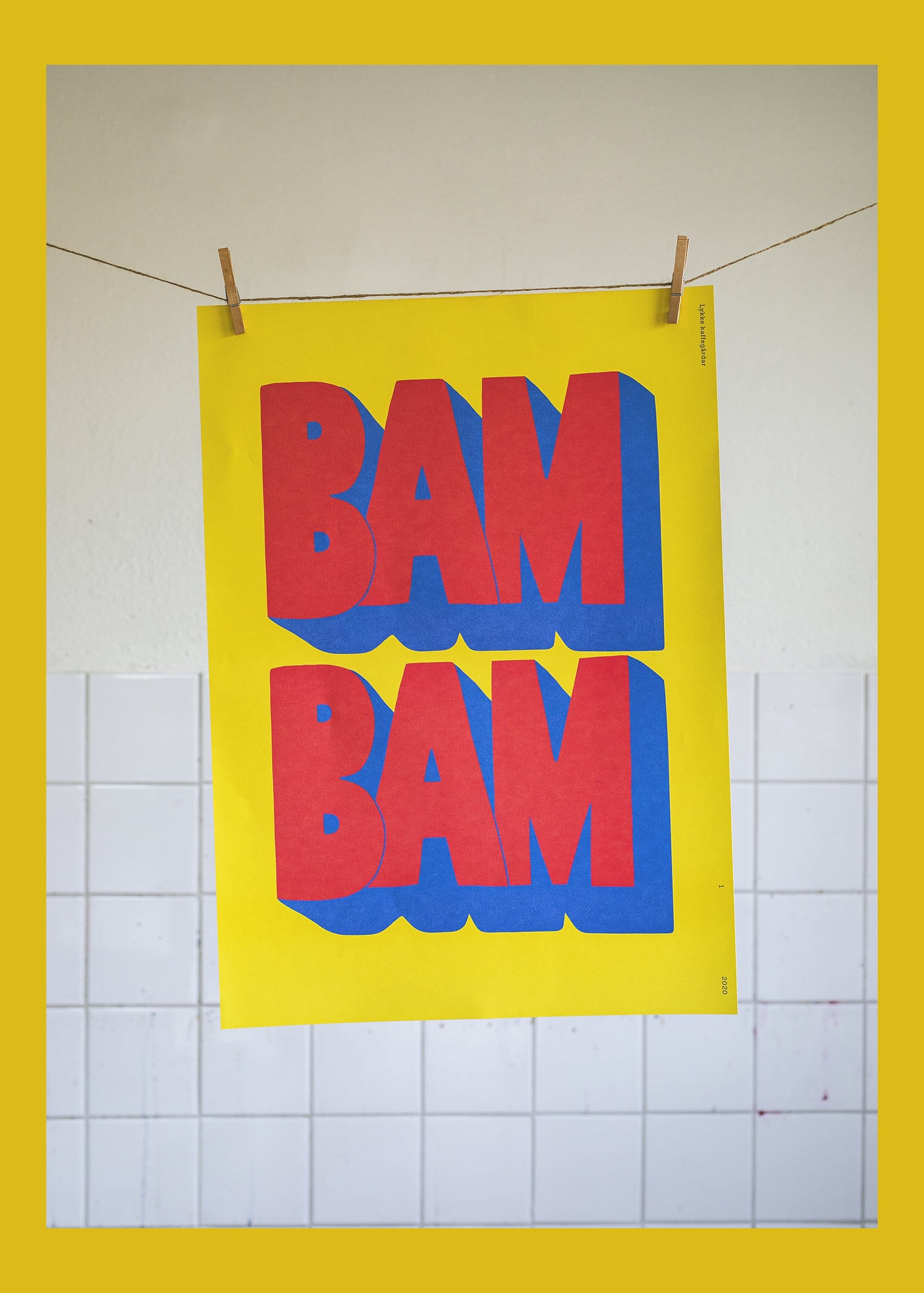 BAM BAM print